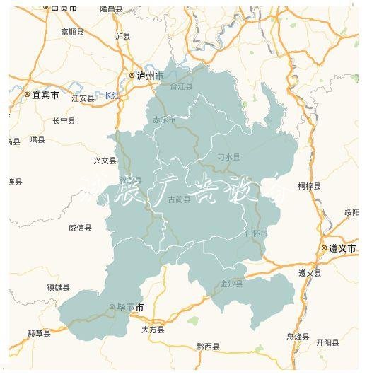 云贵川三省四地联手广告灯箱 建赤水河国家气象公园